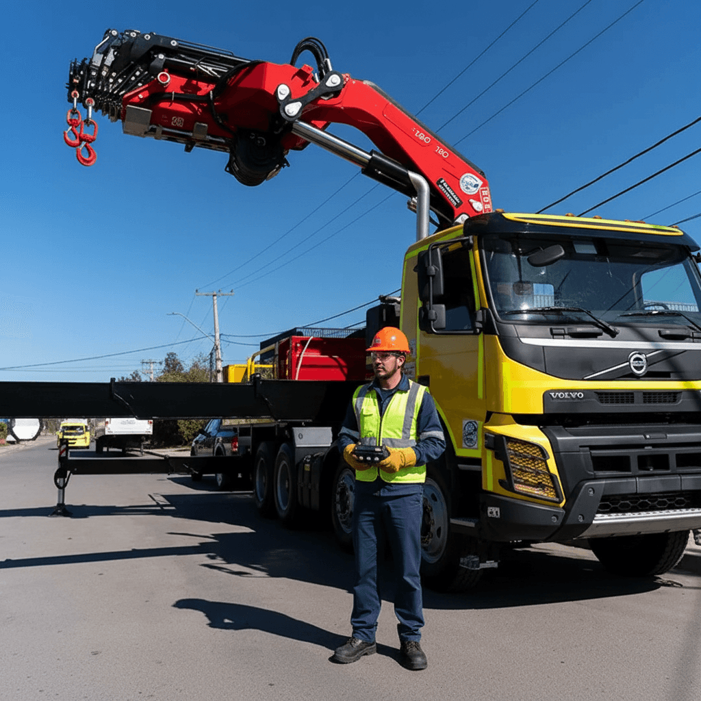 Camión Pluma y Equipos de Izaje