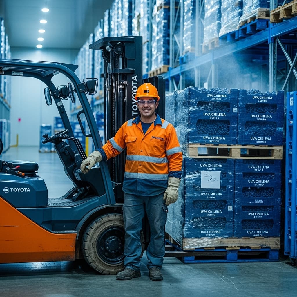 Operador de Grúa Horquilla y Maquinaria Pesada